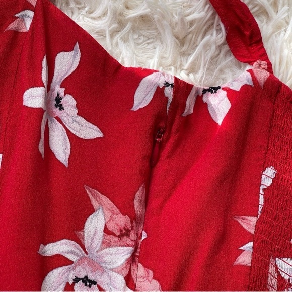 Bb Dakota Daffodils and Chill Romper ruffle straps red size 2 - Picture 11 of 12